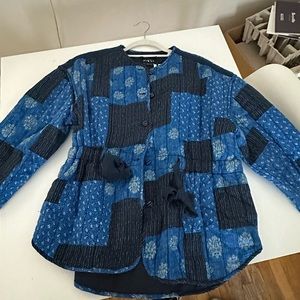 Zara Blue Padded Jacket
